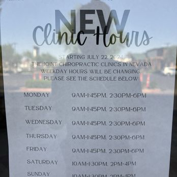 The Joint Eastern & Richmar - New hours as of July 2024 - Chiropractors Near Me - Las Vegas, Nevada The Joint Eastern & Richmar - New hours as of July 2024 - Chiropractors Near Me - Las Vegas, Nevada