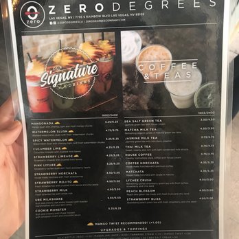 Zero Degrees - Menu - Bubble Tea Near Me - Las Vegas, Nevada Zero Degrees - Menu - Bubble Tea Near Me - Las Vegas, Nevada