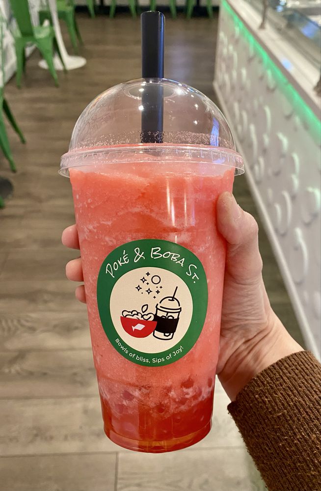 Poké & Boba St Logo
