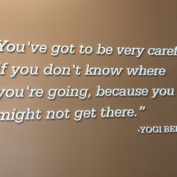 Love the Yogi-isms Love the Yogi-isms