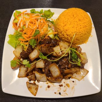 Simply Pho - #15 tenderized beef and tomato rice - Noodles Near Me - Orange, California Simply Pho - #15 tenderized beef and tomato rice - Noodles Near Me - Orange, California