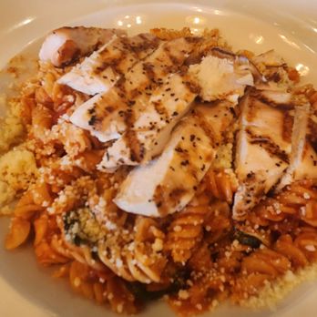 Valentina's - Gluten free spicy pasta and I added chicken. Really great flavors! - Italian Near Me - Dublin, Ohio Valentina's - Gluten free spicy pasta and I added chicken. Really great flavors! - Italian Near Me - Dublin, Ohio