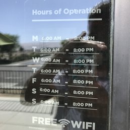 Their hours of operation supposedly