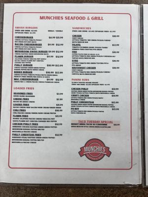 Menu photo 1 Munchies Seafood and Grill Akron, OH