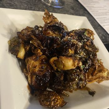 Waters Edge Winery And Bistro - Brussels sprouts--crispy and sweet/savory - Tapas Bars Near Me - Doylestown, Pennsylvania Waters Edge Winery And Bistro - Brussels sprouts--crispy and sweet/savory - Tapas Bars Near Me - Doylestown, Pennsylvania