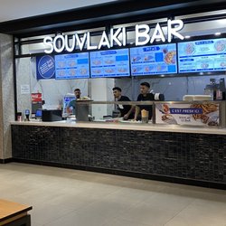 One of the many restaurants in the Food court.
