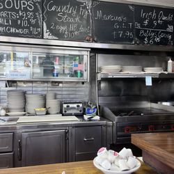 Monty's Grill - Kitchen area