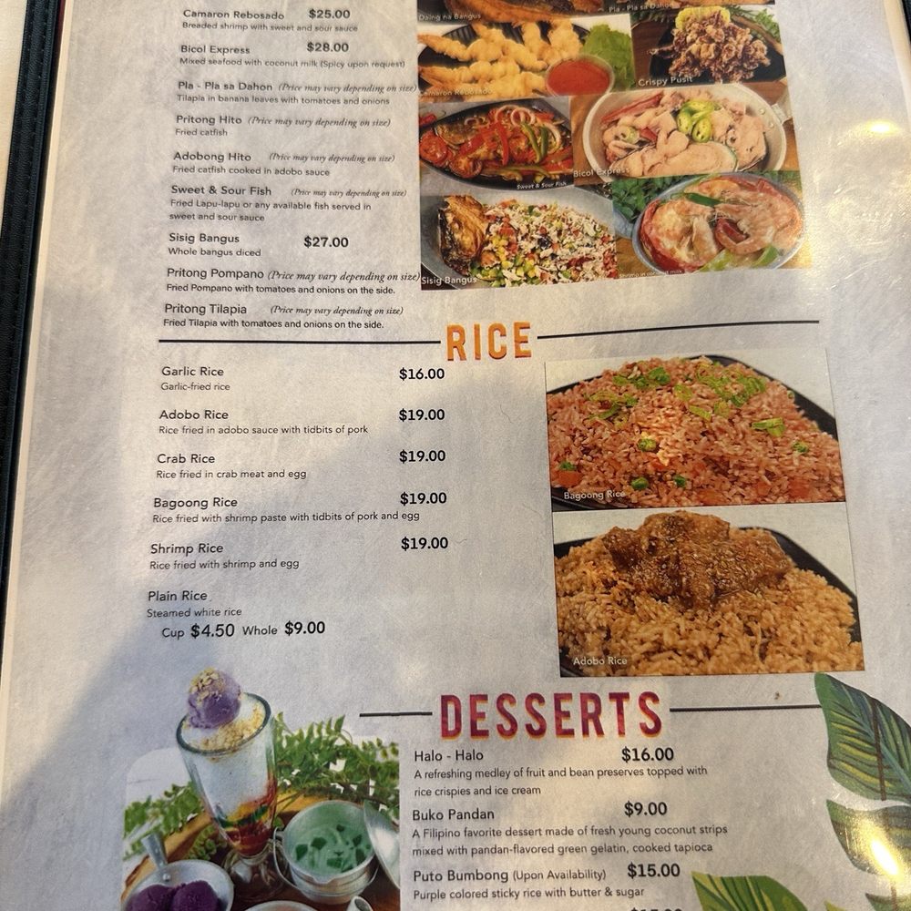 Barrio Fiesta Glendale - Menu - Filipino Near Me - Glendale, California Barrio Fiesta Glendale - Menu - Filipino Near Me - Glendale, California