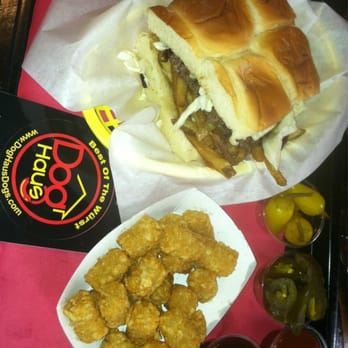 Dog Haus - Pasadena - Fry burger and tots! So good - New American Near Me - Pasadena, California Dog Haus - Pasadena - Fry burger and tots! So good - New American Near Me - Pasadena, California