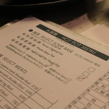 Happy Lamb Hot Pot - Checklist to order with - Chinese Near Me - Flushing, New York Happy Lamb Hot Pot - Checklist to order with - Chinese Near Me - Flushing, New York