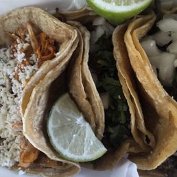 Tacos - chicken, pastor, asada Tacos - chicken, pastor, asada
