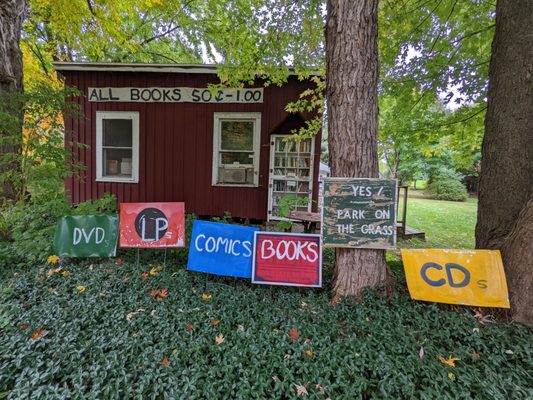 Little Red Book Shack by null