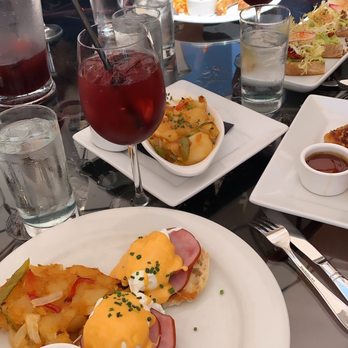 Perch - #13 Benedict with potatoes and sangria - Lounges Near Me - Los Angeles, California Perch - #13 Benedict with potatoes and sangria - Lounges Near Me - Los Angeles, California