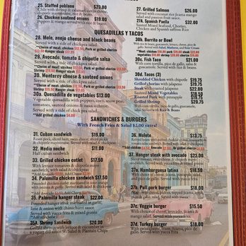 Cubana Cafe - Menu p.5 as of June 2026 - Cuban Near Me - Brooklyn, New York