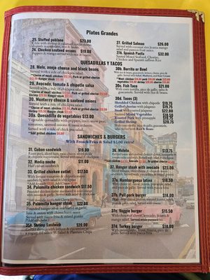 Menu photo 2 Cubana Cafe Brooklyn, NY