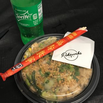 Pokeworks - Sweet Sesame Chicken Combo (Drink Miso Soup or Kettle Chips) - Poke Near Me - Webster, Texas Pokeworks - Sweet Sesame Chicken Combo (Drink Miso Soup or Kettle Chips) - Poke Near Me - Webster, Texas
