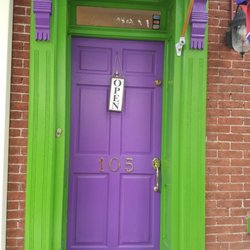 Purple Green Juice Bar & Cafe - Look for the purple door!