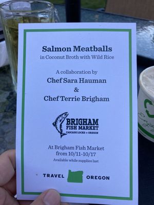 Menu photo 2 Brigham Fish Market Cascade Locks, OR