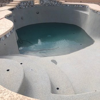 California Pools & Landscape - Adding water after pebble tech was installed - Pool & Hot Tub Service Near Me - Chandler, Arizona California Pools & Landscape - Adding water after pebble tech was installed - Pool & Hot Tub Service Near Me - Chandler, Arizona
