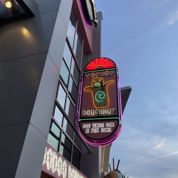 Voodoo Doughnut - Sign outside but peep the p*dophile symbol... - Bakeries Near Me - Orlando, Florida Voodoo Doughnut - Sign outside but peep the p*dophile symbol... - Bakeries Near Me - Orlando, Florida