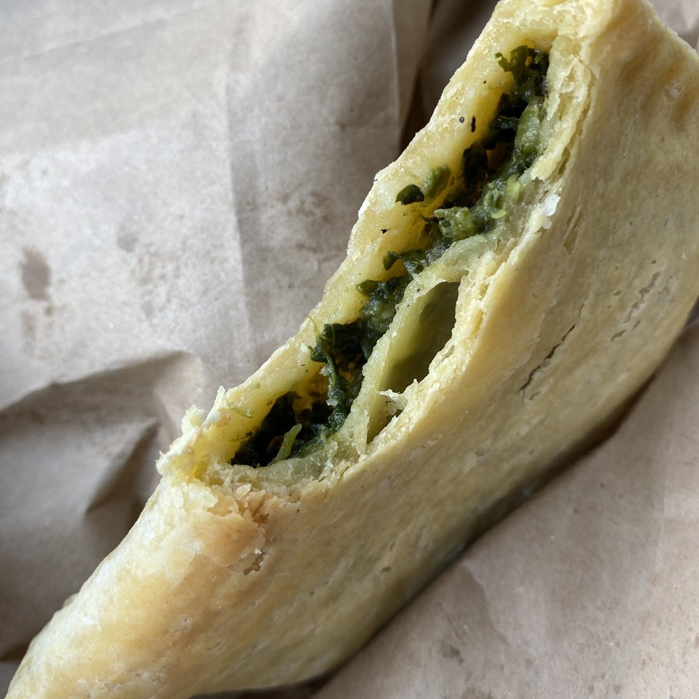 Sweet Home Jamaica - Spinach patty - Caribbean Near Me - Baltimore, Maryland