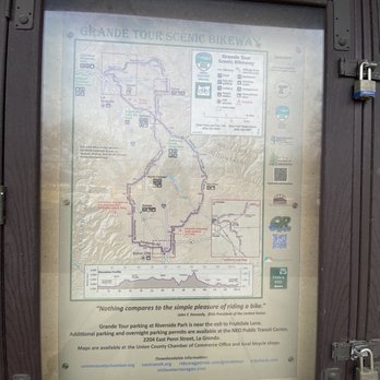 Riverside Park - Bikeway map - Parks Near Me - La Grande, Oregon