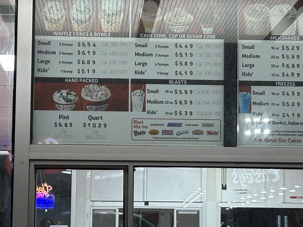 BRUSTER’S REAL ICE CREAM Updated June 2024 39 Photos & 49 Reviews