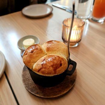 Lingo - Hokkaido Milk Bread. Very tasty with a nice smokey butter - New American Near Me - Brooklyn, New York