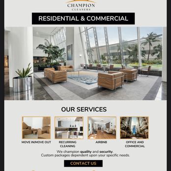 Champion Cleaners - Home Cleaning Near Me Champion Cleaners - Home Cleaning Near Me