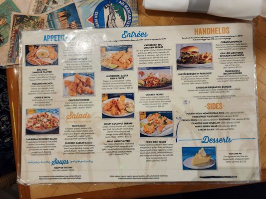 Menu photo 4 Air Margaritaville San Juan, PR Menu photo 4 Air Margaritaville San Juan, PR