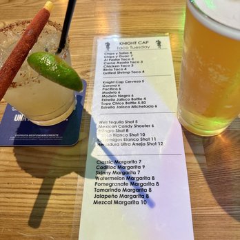 Knight Cap - Taco Tuesday menu - New Mexican Cuisine Near Me - Monrovia, California Knight Cap - Taco Tuesday menu - New Mexican Cuisine Near Me - Monrovia, California