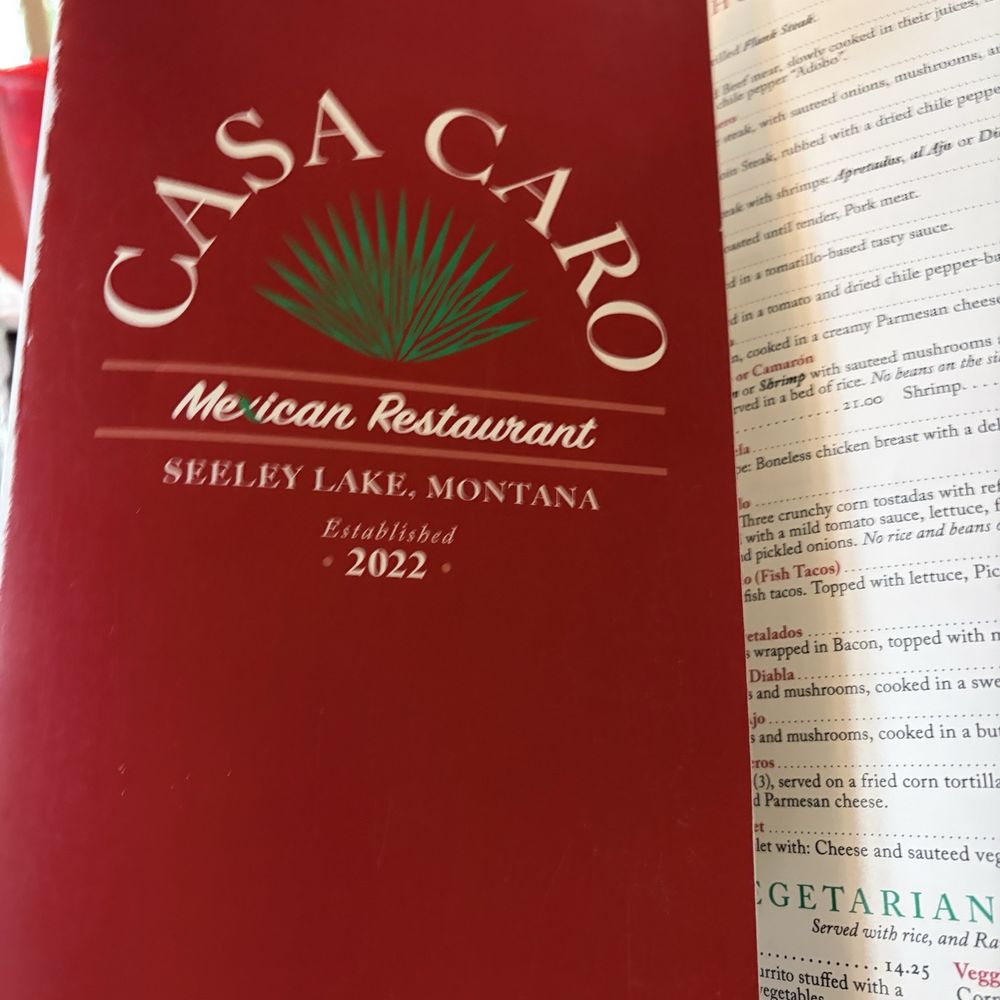 Casa Caro - Mexican Near Me - Seeley Lake, Montana Casa Caro - Mexican Near Me - Seeley Lake, Montana