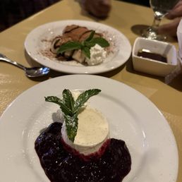 Dessert blueberry panda cotta Dessert blueberry panda cotta