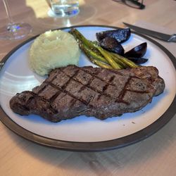 Steak was basically cold as were to potatoes. Should have sent it back.