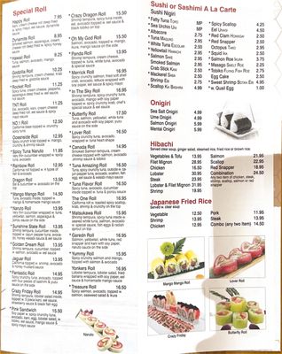 Menu photo 3 Matsukawa Sushi & Ramen St. Augustine, FL Menu photo 3 Matsukawa Sushi & Ramen St. Augustine, FL
