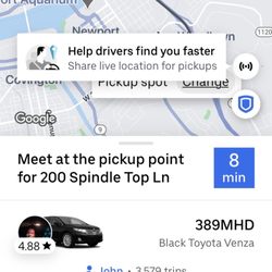 Uber - I usually like uber but this dude called to ask my destination and then hung up and canceled the ride. Cheater!