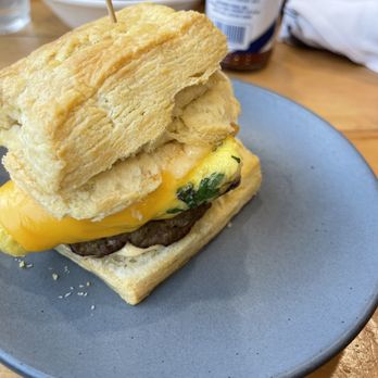 Roux Diner - Sausage biscuit - Breakfast & Brunch Near Me - Chicago, Illinois