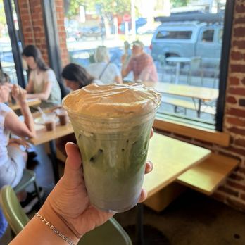 Mast Coffee - PB&J Matcha Latte - Coffee & Tea Near Me - Sacramento, California