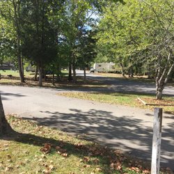 Blue Licks Battlefield State Park Campground - Sites from the entrance