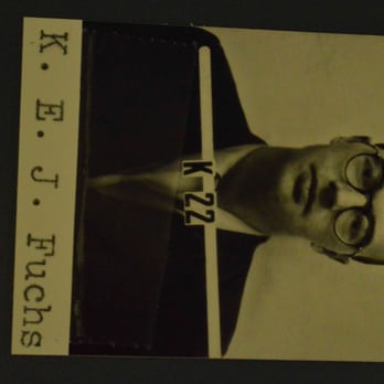 Militärhistorisches Museum - security pass photo spy Klaus Fuchs - Museums Near Me - Dresden, SN