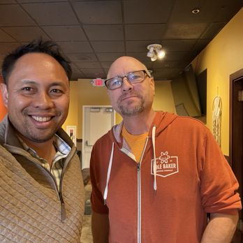 Pairfield Pizza & Pints - The owner Jeff and me! - Pizza Near Me - San Ramon, California