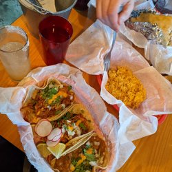 Taco Gordo - Service is fast and the food is great. Loved the habanero hot sauce.