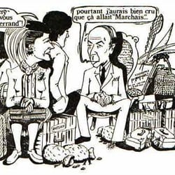Karikaturen aus den frühen 80er Jahren