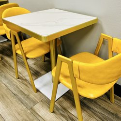 Mango World - Mango colored seats!