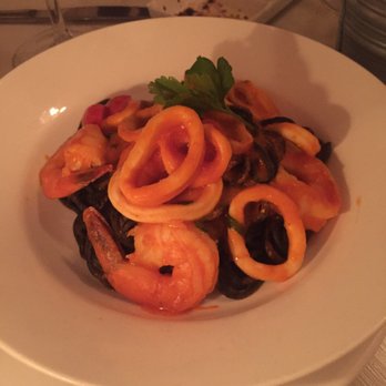 Misirizzi - Black linguine and seafood - Italian Near Me - New York, New York Misirizzi - Black linguine and seafood - Italian Near Me - New York, New York