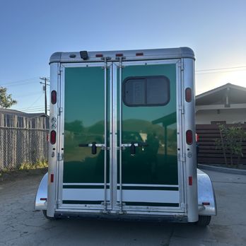 JNB Wraps - In Racing Green and custom White Stripes - Vehicle Wraps Near Me