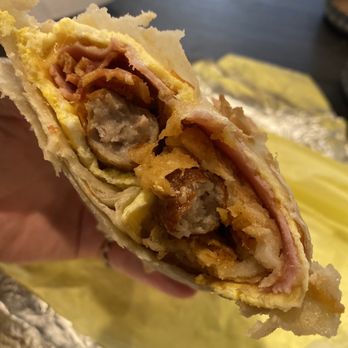 Amigos Tacos - Super Breakfast Burrito - Mexican Near Me - Manhattan Beach, California Amigos Tacos - Super Breakfast Burrito - Mexican Near Me - Manhattan Beach, California