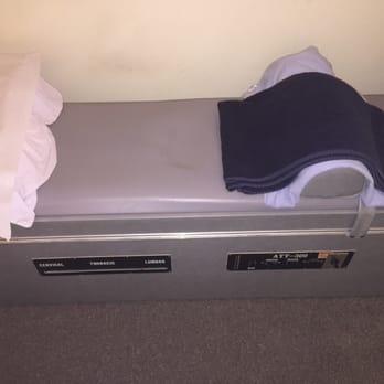 Michael P. Newman - Mechanical traction bed- this feels really good on my back - Acupuncture Near Me - Miami, Florida