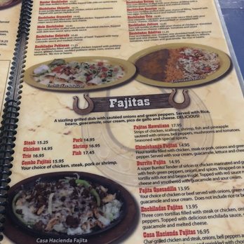 Casa Hacienda Grill - Menu - Mexican Near Me - Columbus, Ohio