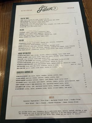 Menu photo 6 The Filson Queen City Kitchen and Bar Cincinnati, OH Menu photo 6 The Filson Queen City Kitchen and Bar Cincinnati, OH